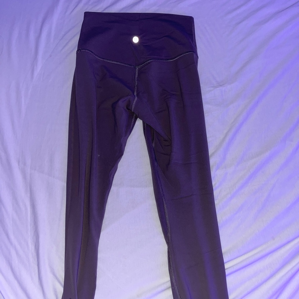 grey/ purple lululemon aligns